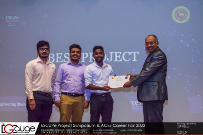 ESCaPe 2023 - Best Research Presentation Award