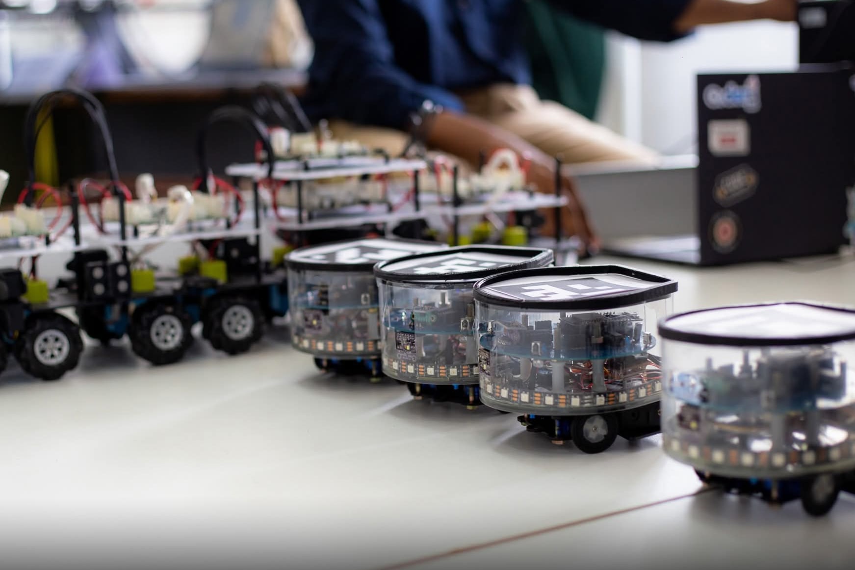 Pera-Swarm: Blending Swarm Robotics and Mixed Reality at EngEx 2025
